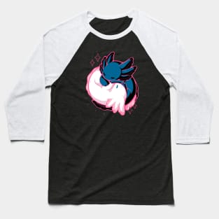 Axolotl Yin Yang Baseball T-Shirt